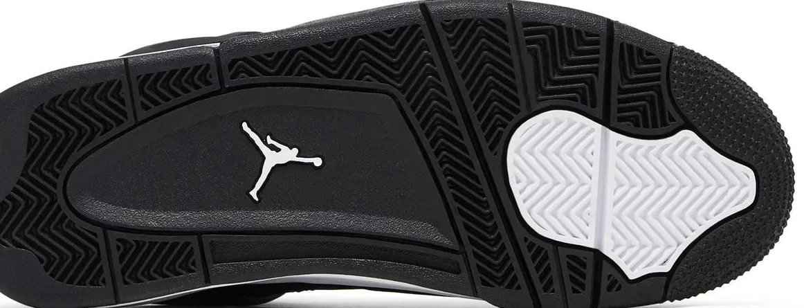 Jordan Retro 4 Thunder White 0508